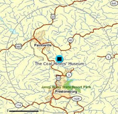 Area map.